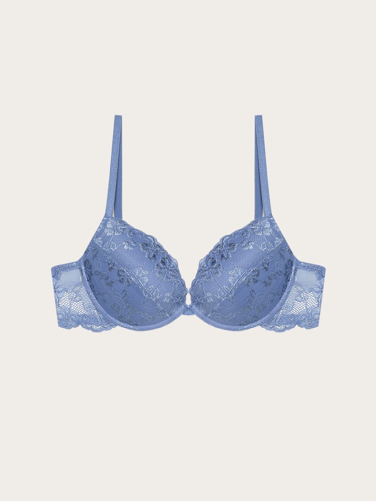 Yamamay_Denim_Padded Push-Up Bra with Lace Underwire - Primula Color_IPUD191004_038_04
