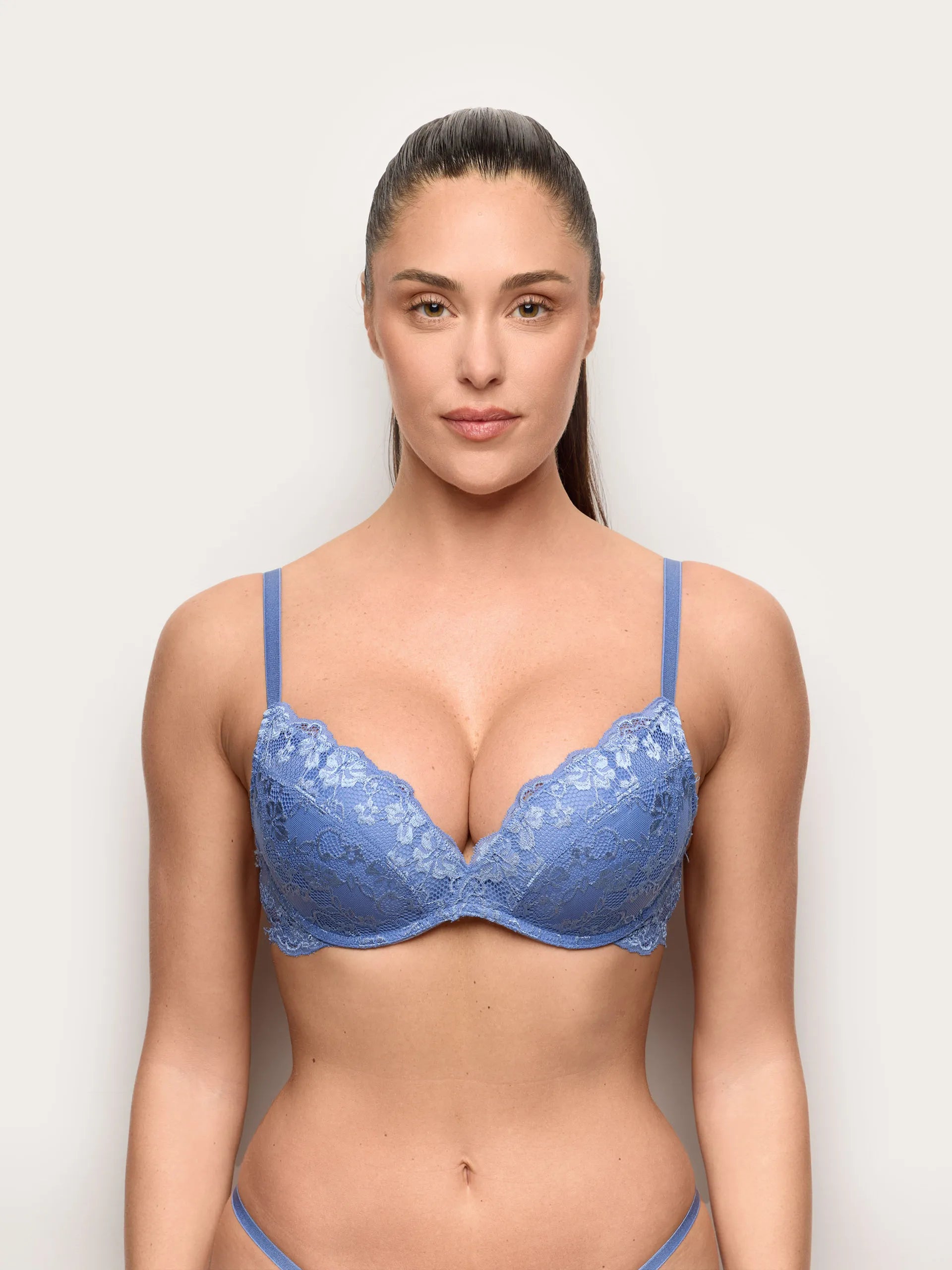 Yamamay_Denim_Padded Lace Push-Up Bra without Underwire - Primula Color_IPUD191005_038_02