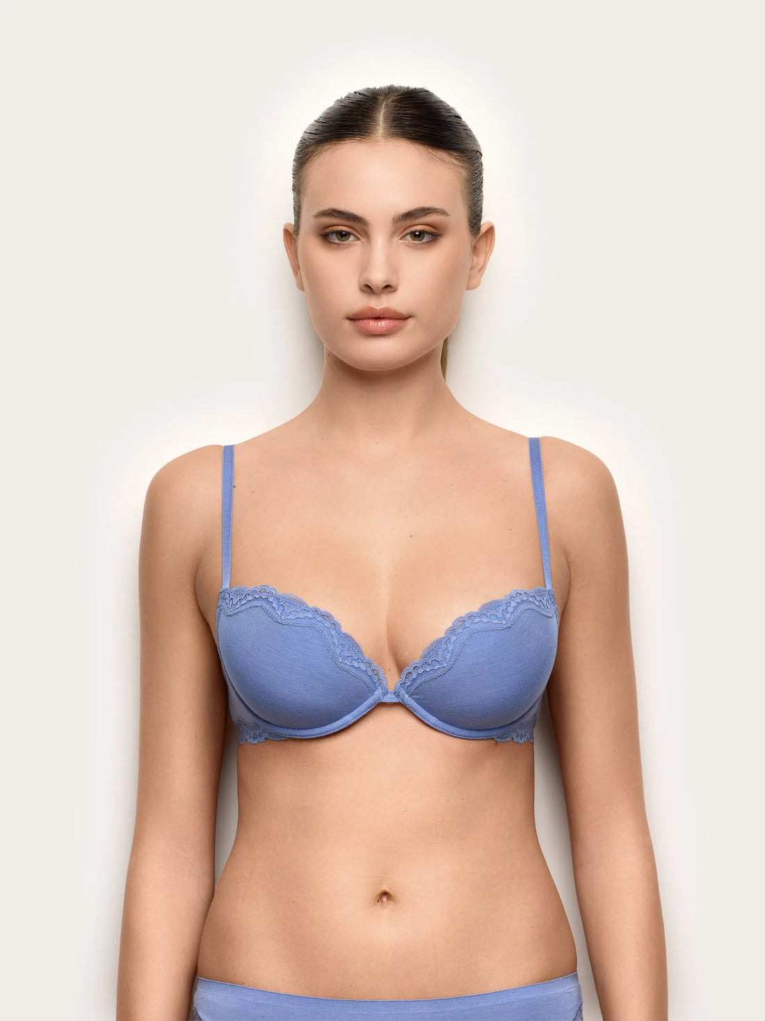 Yamamay_Denim_Padded Push Up Bra with Underwire in Tencel¨ - Modal/Silk Color_IPUD191010_038_02