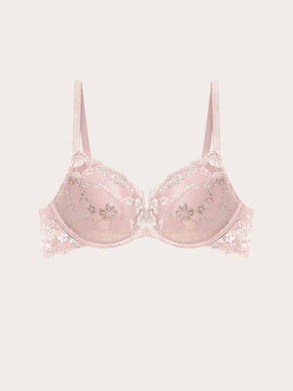 Yamamay CLAY ROSE Women Wireless Push Up Bra - Primula Color SKU: IPUD193004_239 Image 05