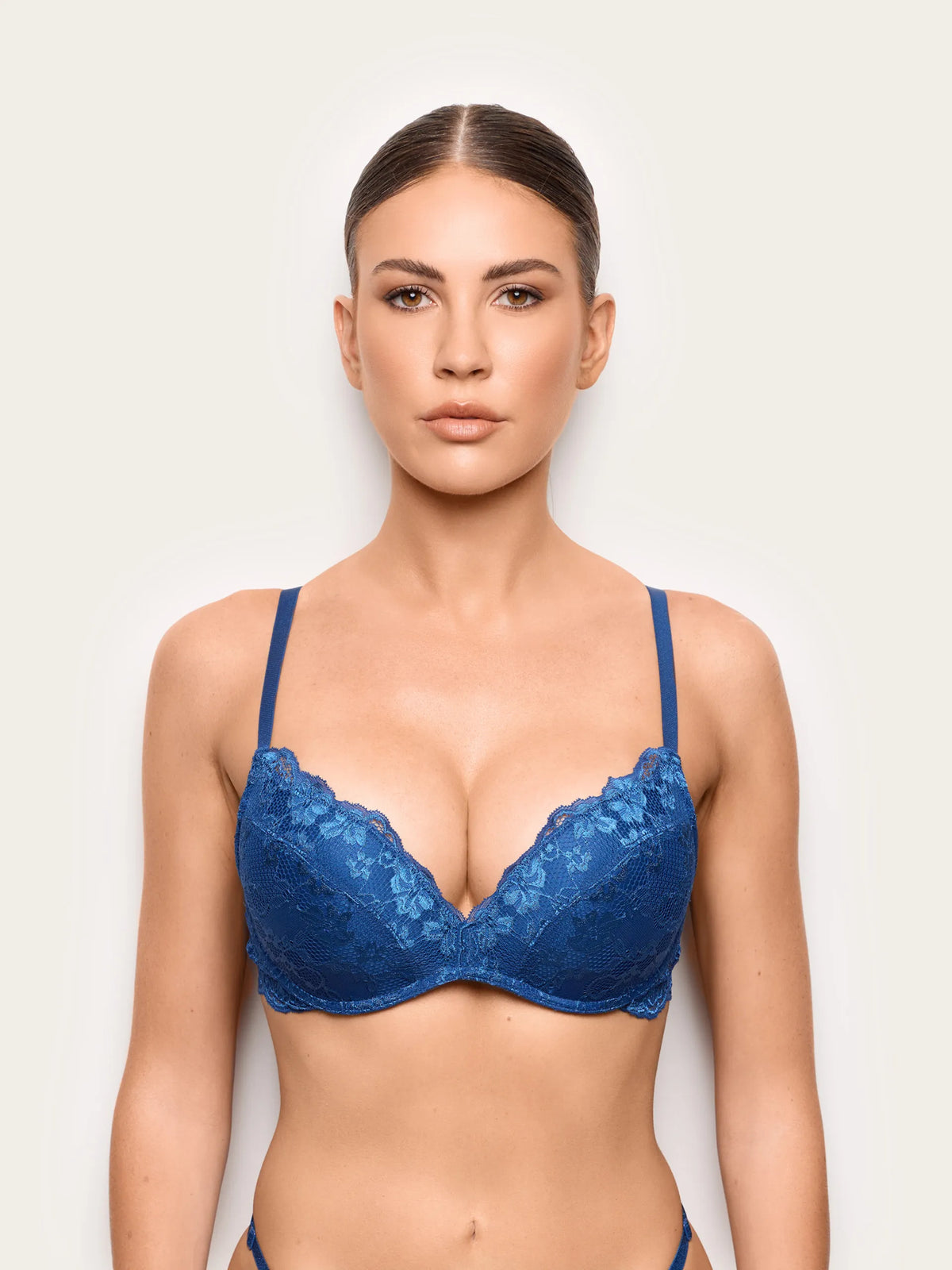 Yamamay DARK BLUE Women Wireless Push Up Bra - Primula Color SKU: IPUD193006_215 Image 02
