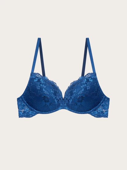 Yamamay DARK BLUE Women Wireless Push Up Bra - Primula Color SKU: IPUD193006_215 Image 05