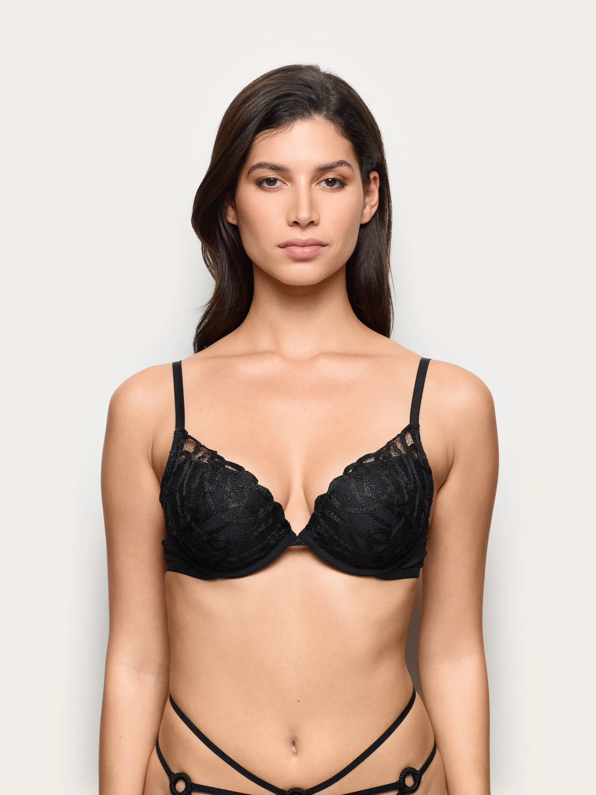 Yamamay BLACK Women Push Up Bra - Office Allure SKU: IPUD193013_072 Image 02