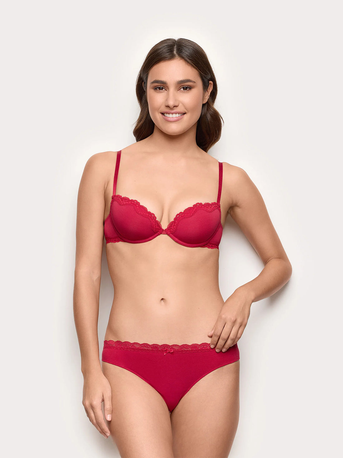 Yamamay_Ruby Red_Red Cotton Briefs Jolly_ISLD184002_909_01
