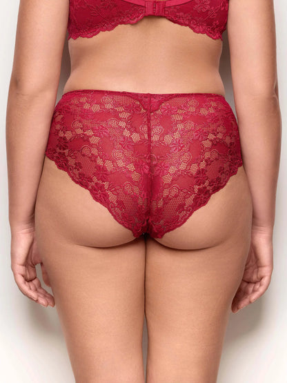 Yamamay_Ruby Red_Primula Color Lace High-Waisted Briefs_ISLD184003_909_05