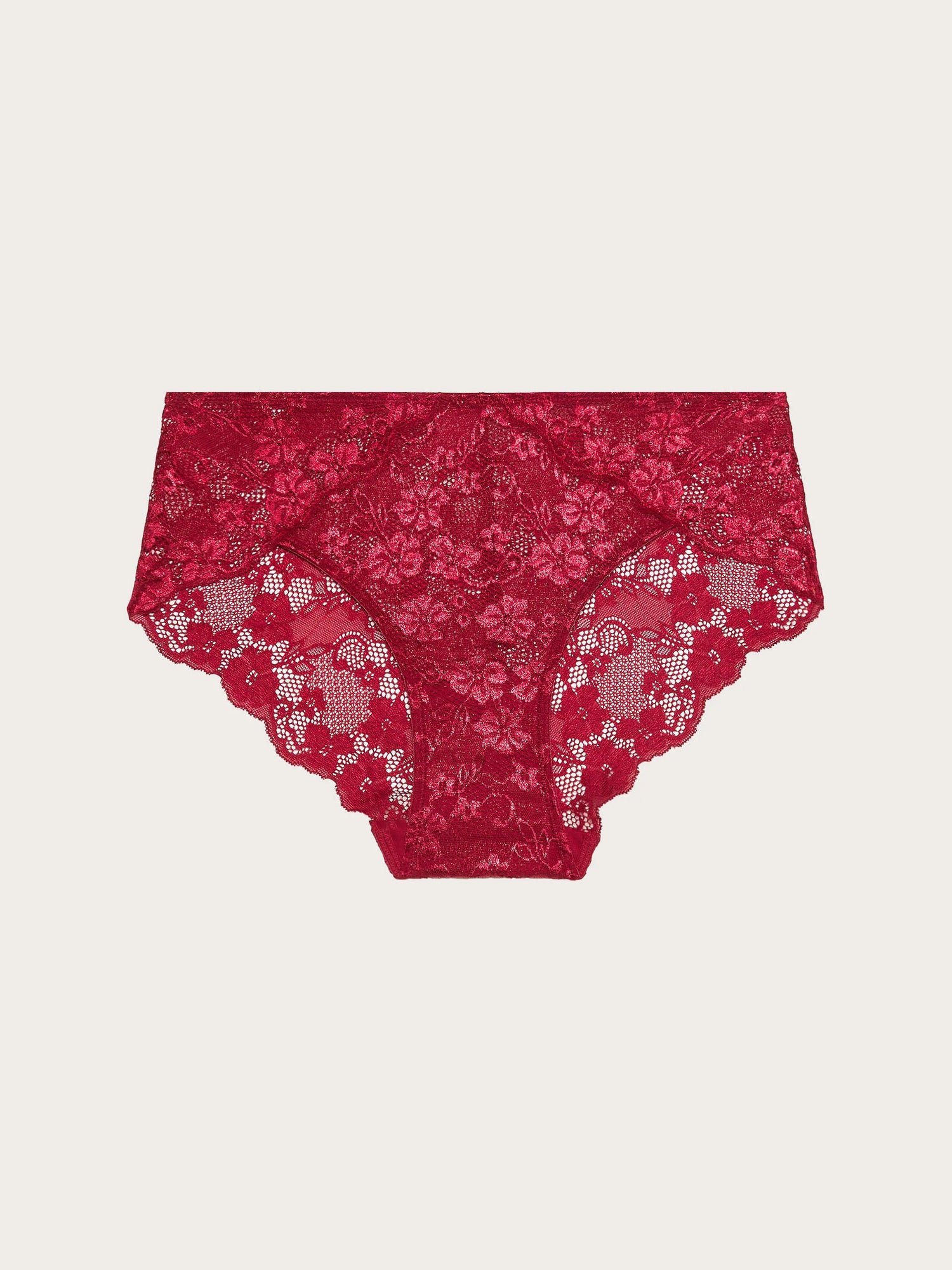 Yamamay_Ruby Red_Primula Color Lace High-Waisted Briefs_ISLD184003_909_06