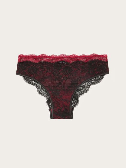 Yamamay_Black_Briefs in Lace with Satin Details Romantic_ISLD184005_072_06