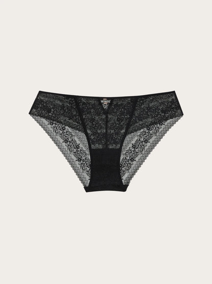 Yamamay BLACK Women Briefs - Executive Lace SKU: ISLD193008_072 Image 05