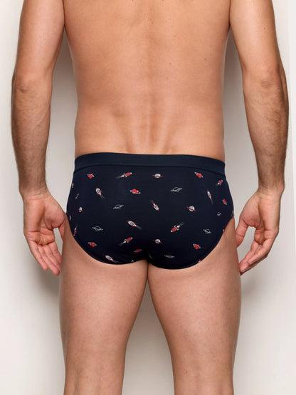 Yamamay_Printed_Space Print Cotton Jersey Briefs - That&