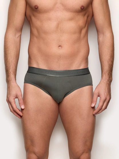 Yamamay_Hunter Green_Cotton Jersey Briefs - Supima¨ Luxury Color_ISLU191004_115_02