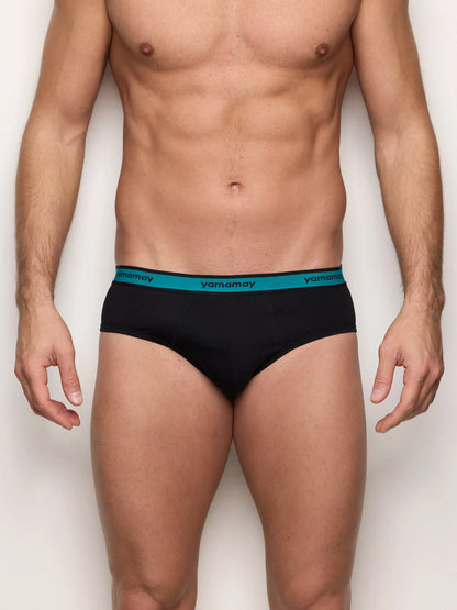 Yamamay_Black_Cotton Jersey Briefs - New Fashion Color_ISLU191007_072_02
