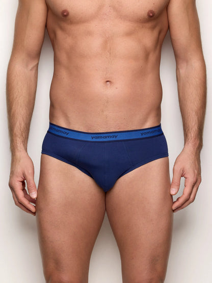 Yamamay_Dark Blue_Cotton Jersey Briefs - New Fashion Color_ISLU191007_215_02