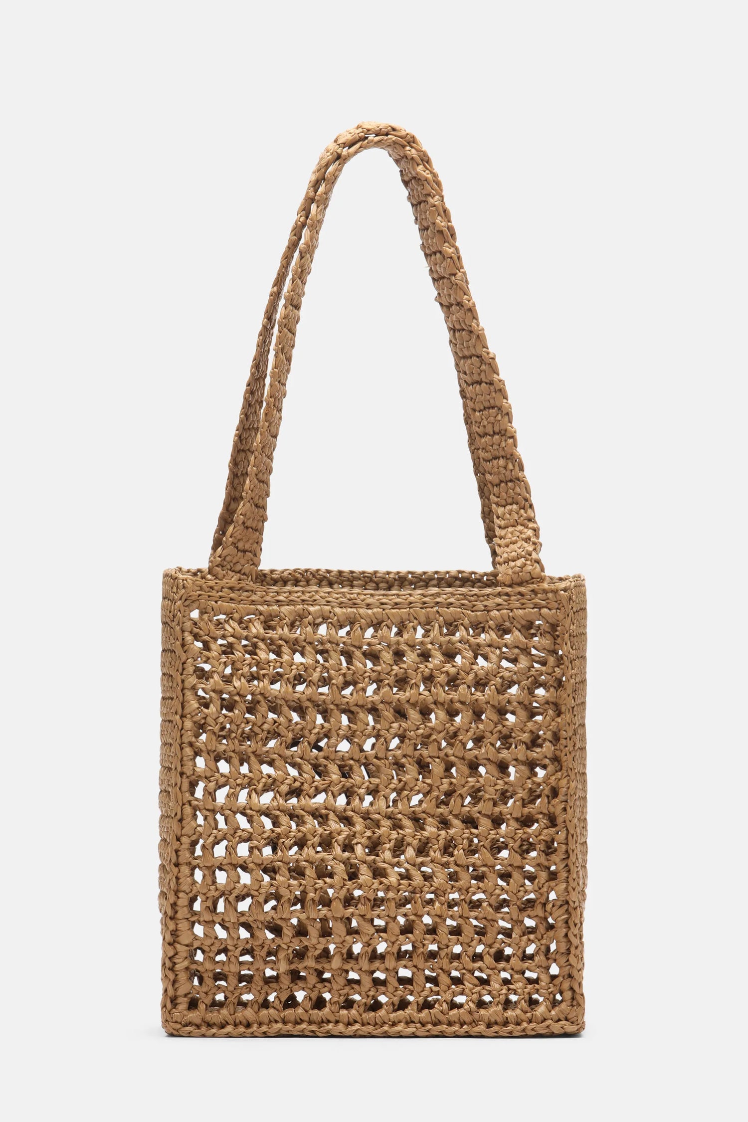 Luisa Spagnoli Tabacco (08)/Gianduia Women Isolette - Raffia Mini Bag SKU: ISOLETTE_2256 0945 Image 04