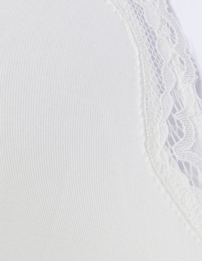 Yamamay_Modal &amp; Silk Non-Padded Triangle Bra with Underwire_ITRD181006_096_05