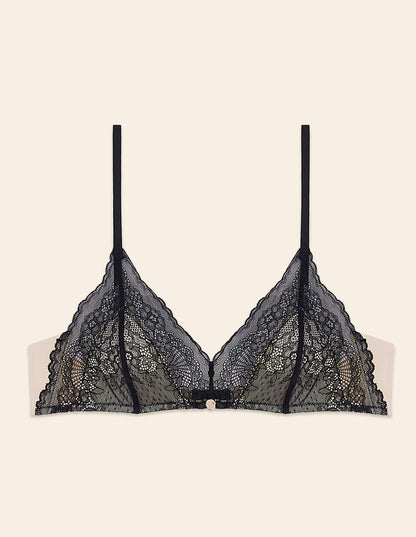 Yamamay_Camille Non-Padded Wireless Triangle Bra in Lace and Microfiber_ITRD181009_088_04