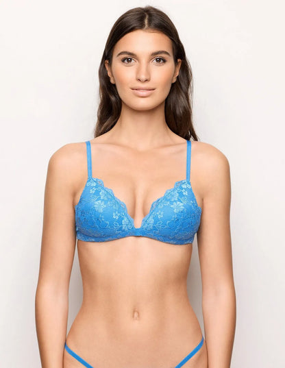 Yamamay_Turquoise_Wire-Free Push-Up Triangle Bra in Turquoise Lace Ð Primula Color_ITRD183003_103_02