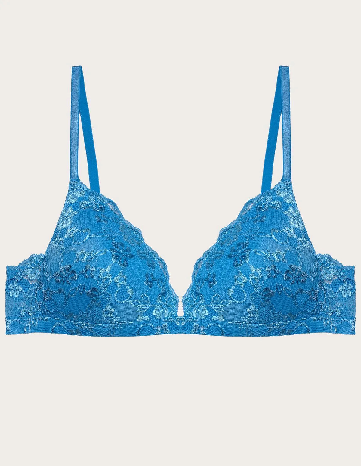 Yamamay_Turquoise_Wire-Free Push-Up Triangle Bra in Turquoise Lace Ð Primula Color_ITRD183003_103_05