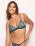 Yamamay_Dark Green_Wireless Triangle Bra in Embroidered Tulle Ð Berry_ITRD183004_121_01