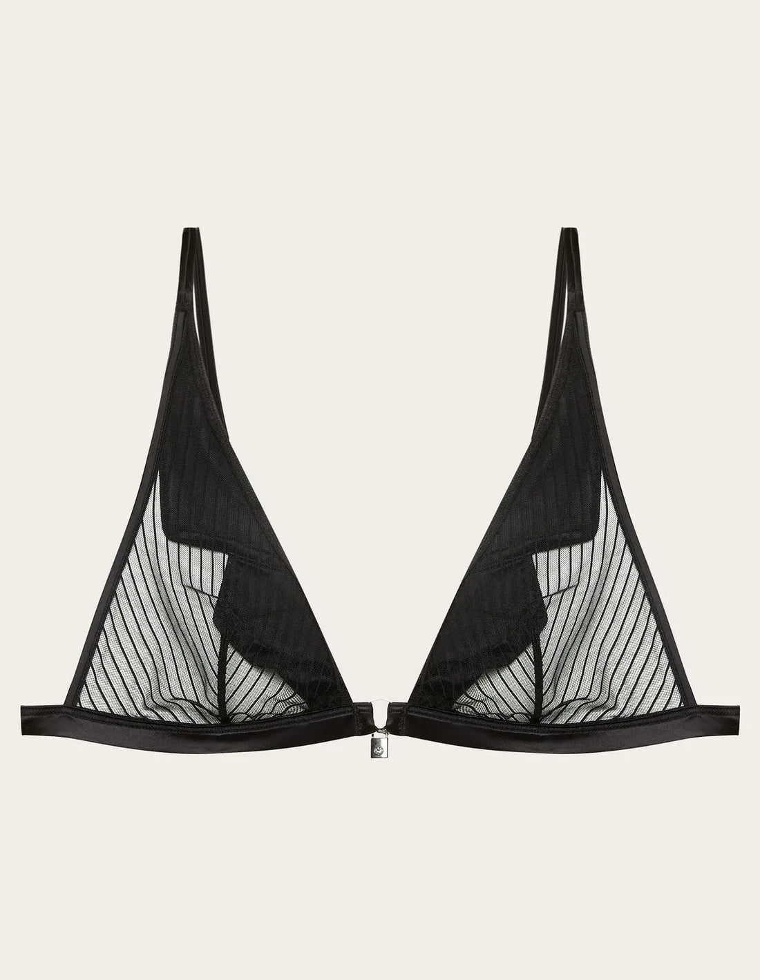 Yamamay_Black_Unlined Triangle Bra with Padlock Ð Priv� Margot_ITRD183006_072_05