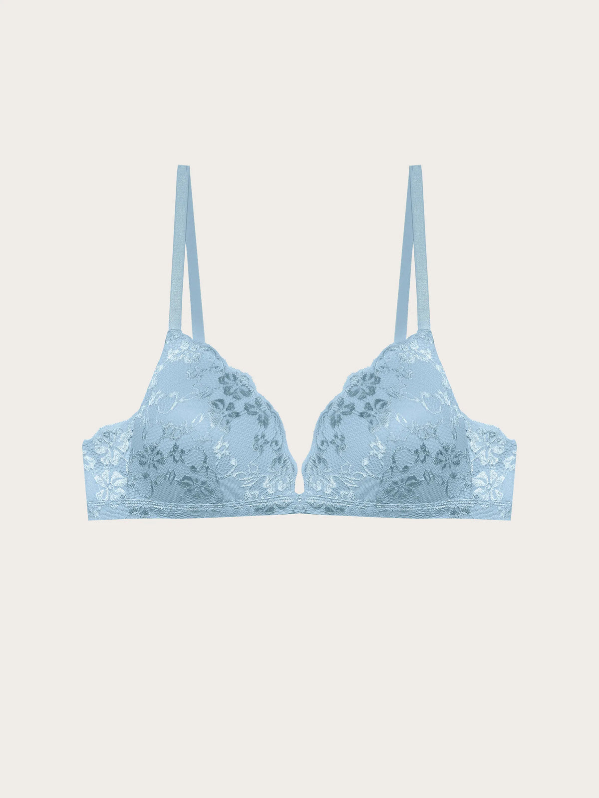Yamamay POWDER BLUE Women Padded Triangle Push Up Bra - Primula Color SKU: ITRD193002_242 Image 05
