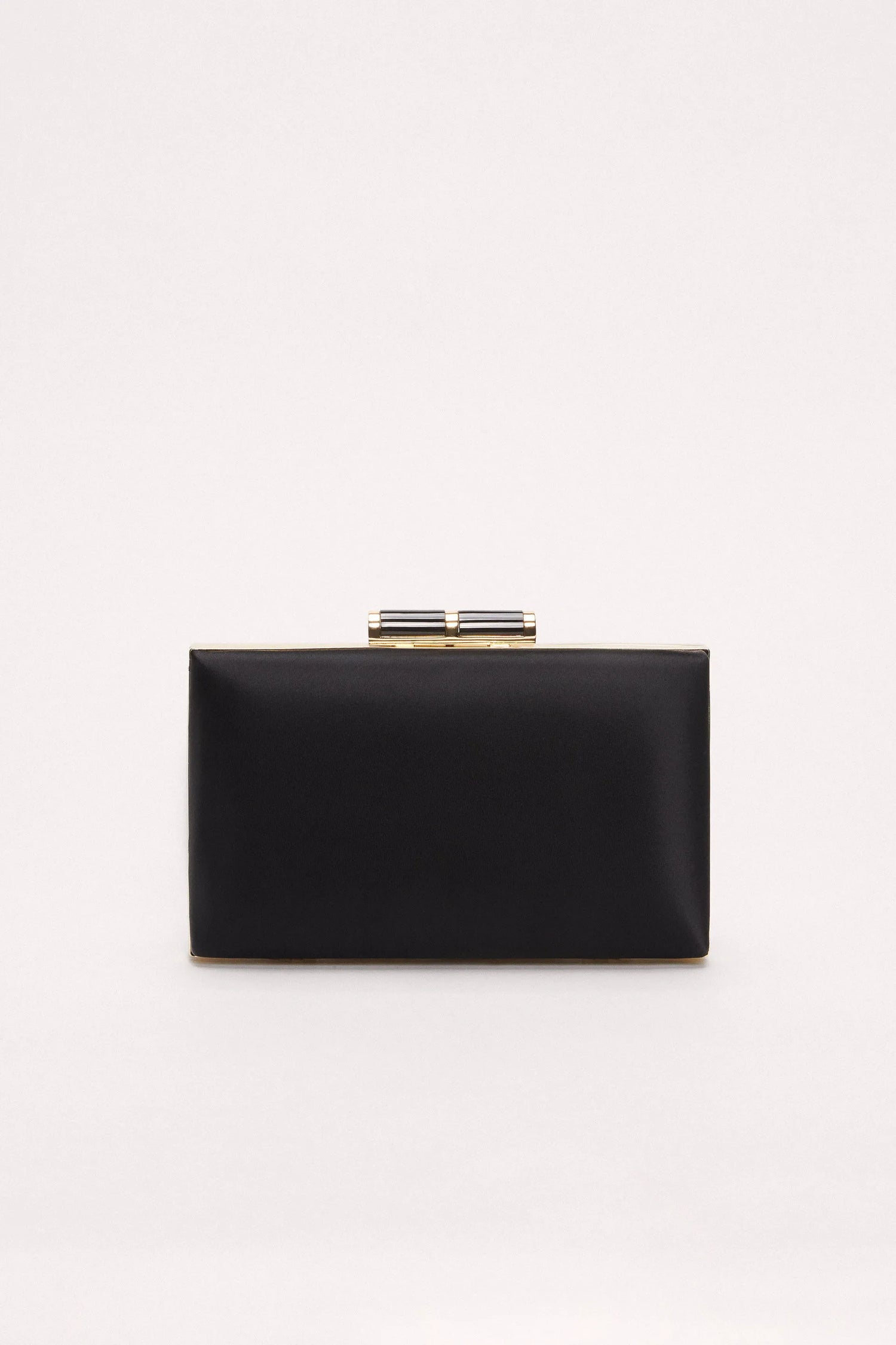 Luisa Spagnoli_Black-Light Gold_Ivy - Satin Clutch Bag_IVY H_0101 0038_03