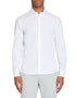 Plain Cotton Slim Shirt - White_02