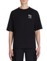 Oversized Round Neck T-Shirt 100% Cotton - Black_02