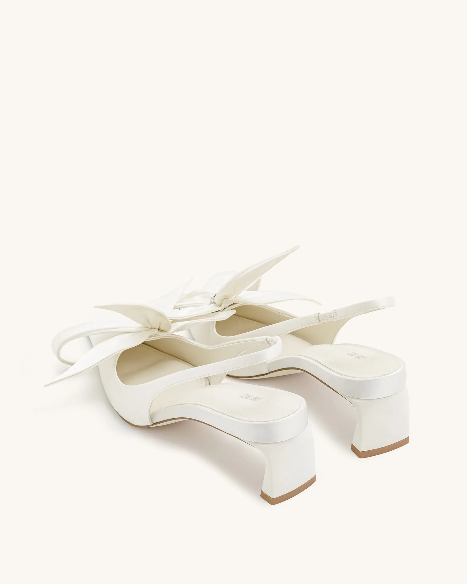 JW PEI_Ivory White_Queena Floral Appliques Slingback Pumps_JF304103-2_Ivory White_04