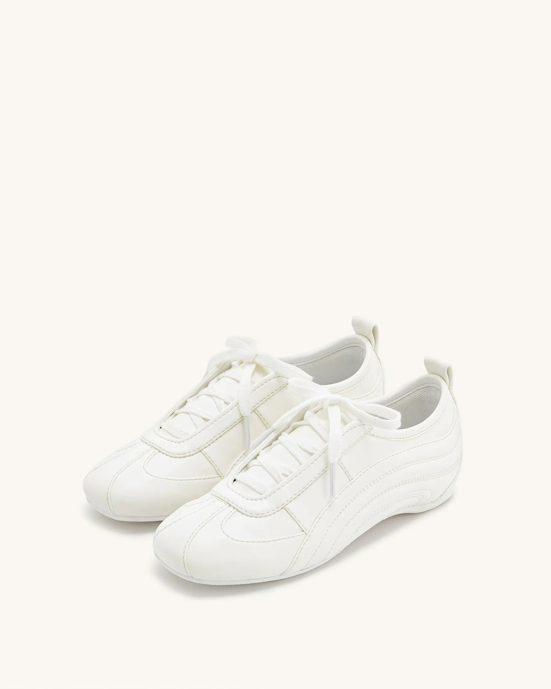 JW PEI_White_Ferne Streamlined Lustrous Sneakers_JF30519-2_White_02