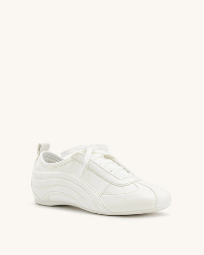 JW PEI_White_Ferne Streamlined Lustrous Sneakers_JF30519-2_White_03