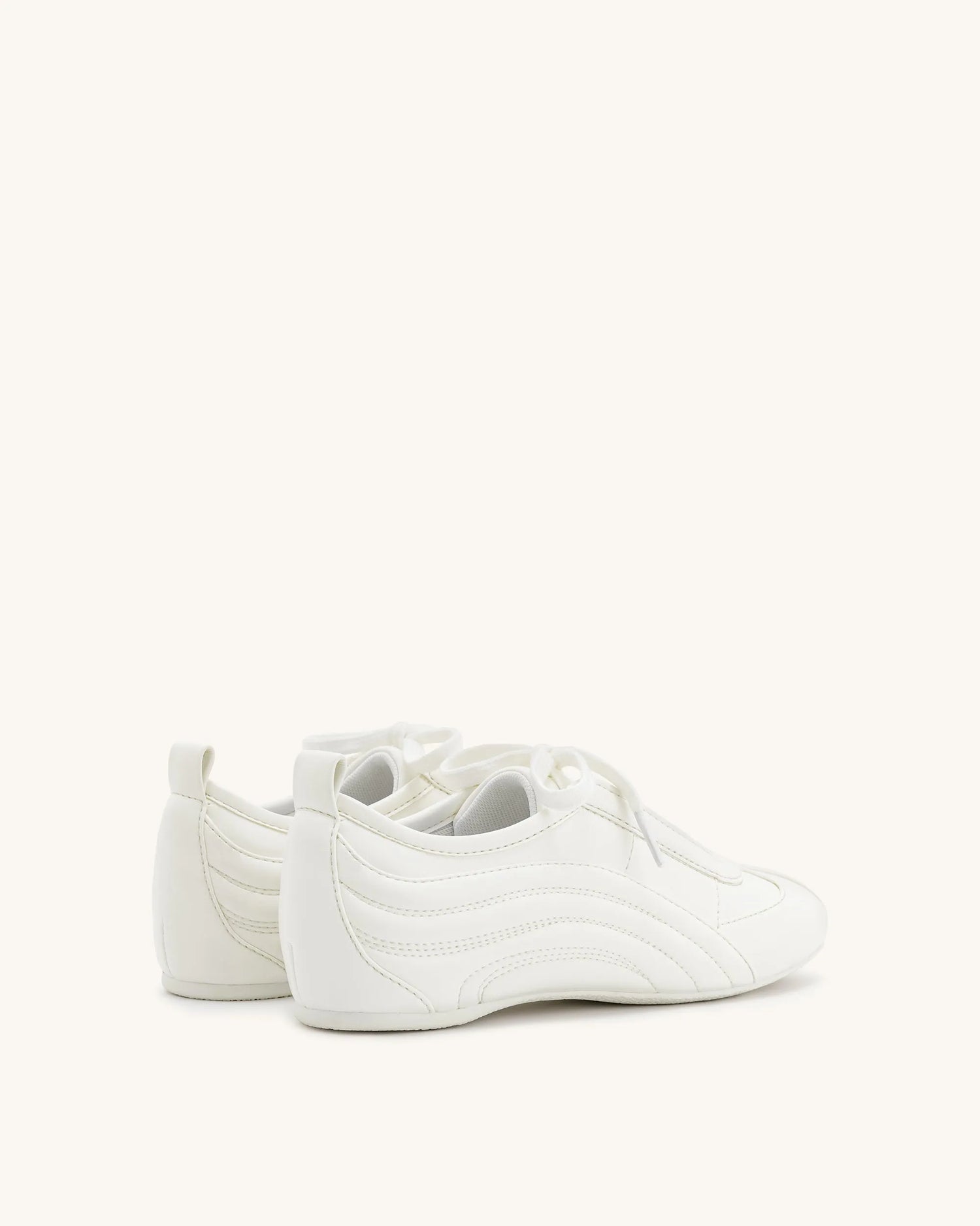 JW PEI_White_Ferne Streamlined Lustrous Sneakers_JF30519-2_White_04
