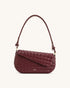 JW PEI_Burgundy_Addisyn Weave Texture Shoulder Bags_JH30314-41_Burgundy_01