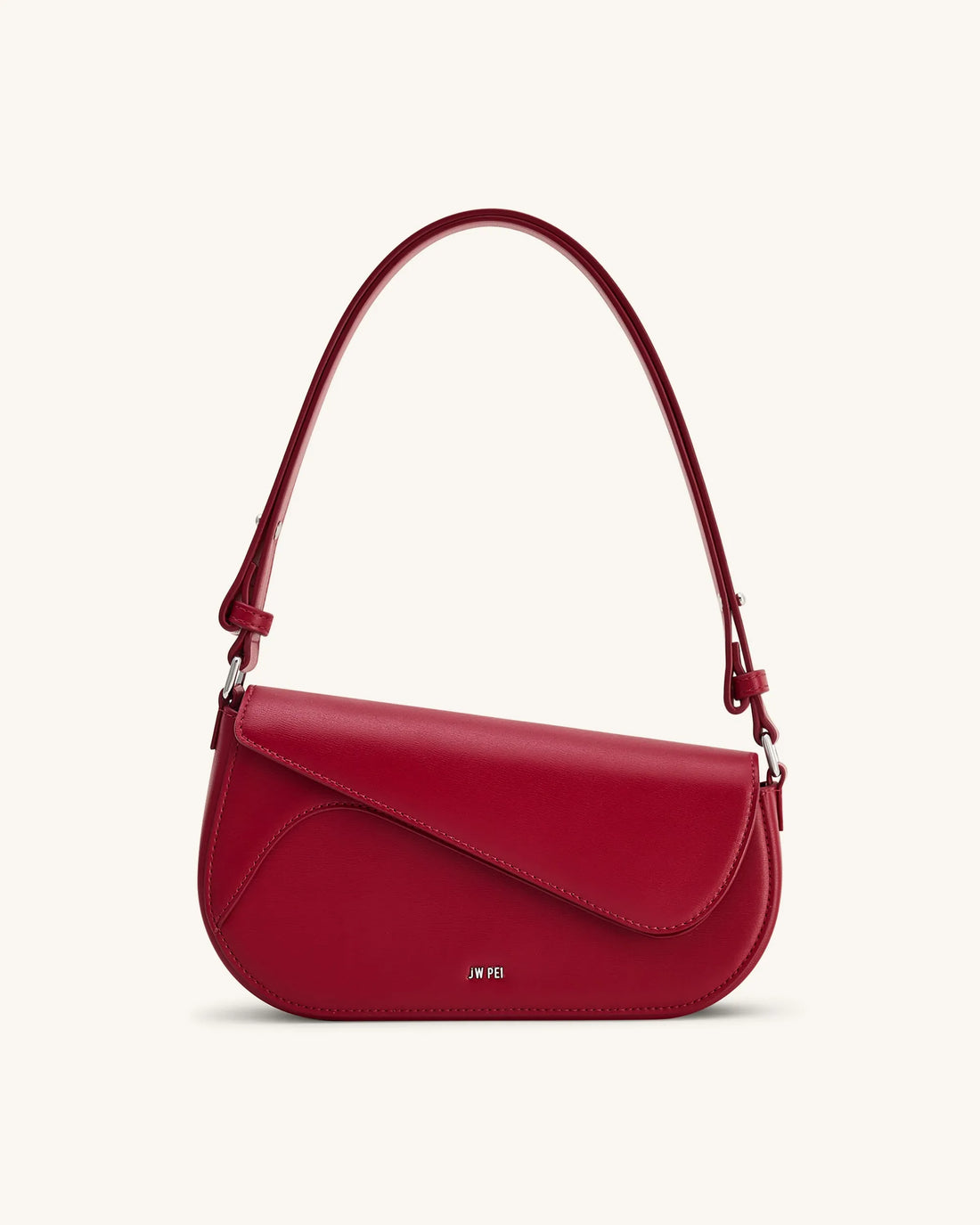 JW PEI Deep Claret Women Addisyn Shoulder Bag - Deep Claret SKU: JH30314-42_Deep Claret Image 01