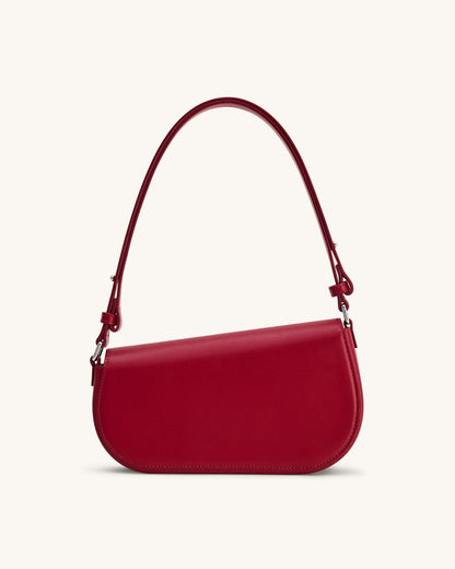 JW PEI Deep Claret Women Addisyn Shoulder Bag - Deep Claret SKU: JH30314-42_Deep Claret Image 03