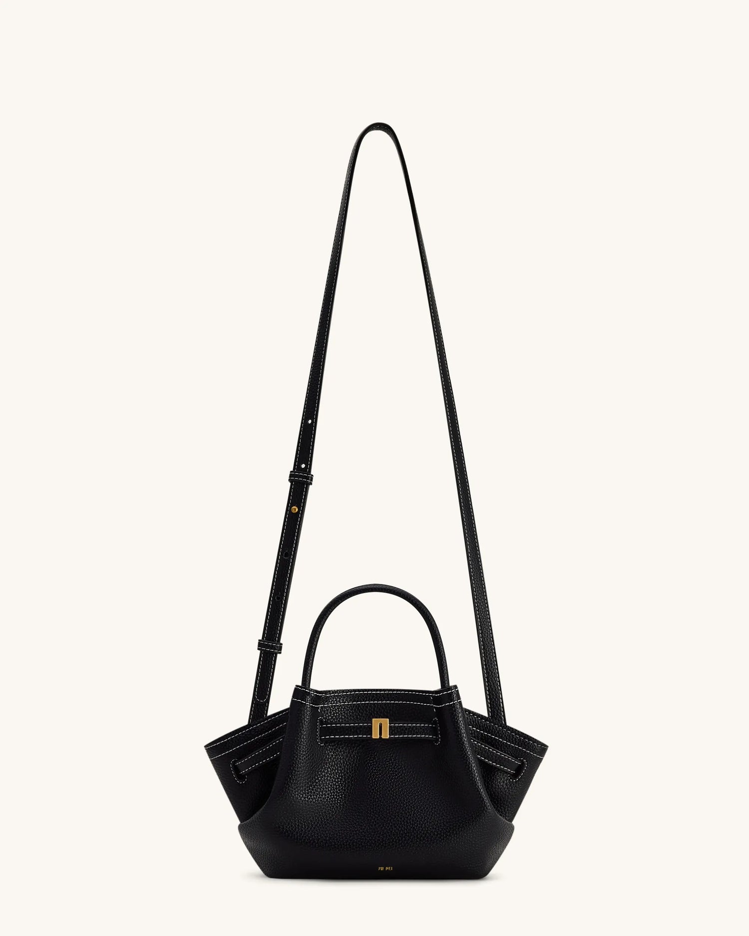 JW PEI Black Women Hana Mini Tote Bag  SKU: JH306A03-111W_Black Image 02