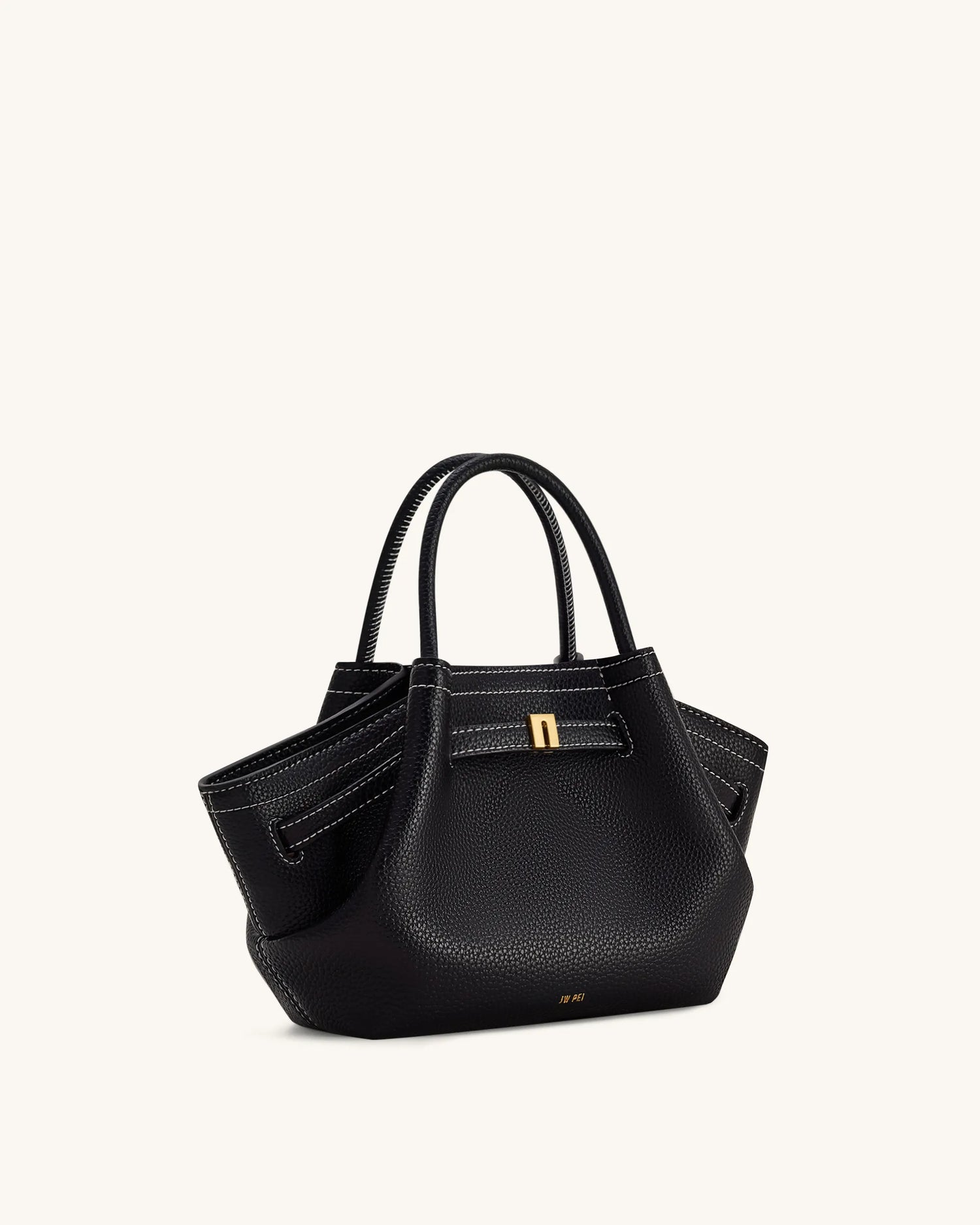 JW PEI Black Women Hana Mini Tote Bag  SKU: JH306A03-111W_Black Image 03