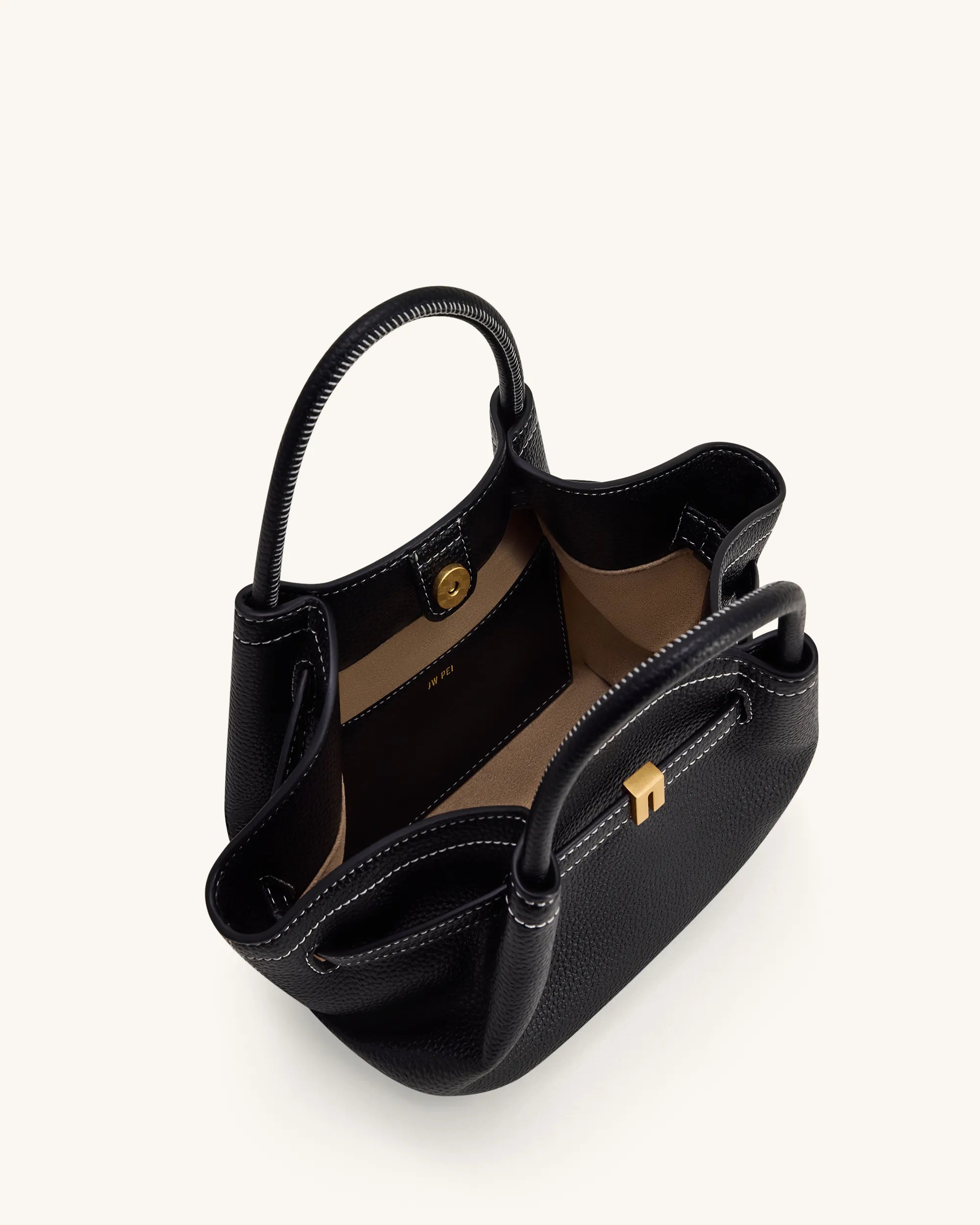 JW PEI Black Women Hana Mini Tote Bag  SKU: JH306A03-111W_Black Image 05
