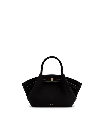 JW PEI_Black_Hana Mini Faux Suede Tote Bags_JH306A03-1_Black_01
