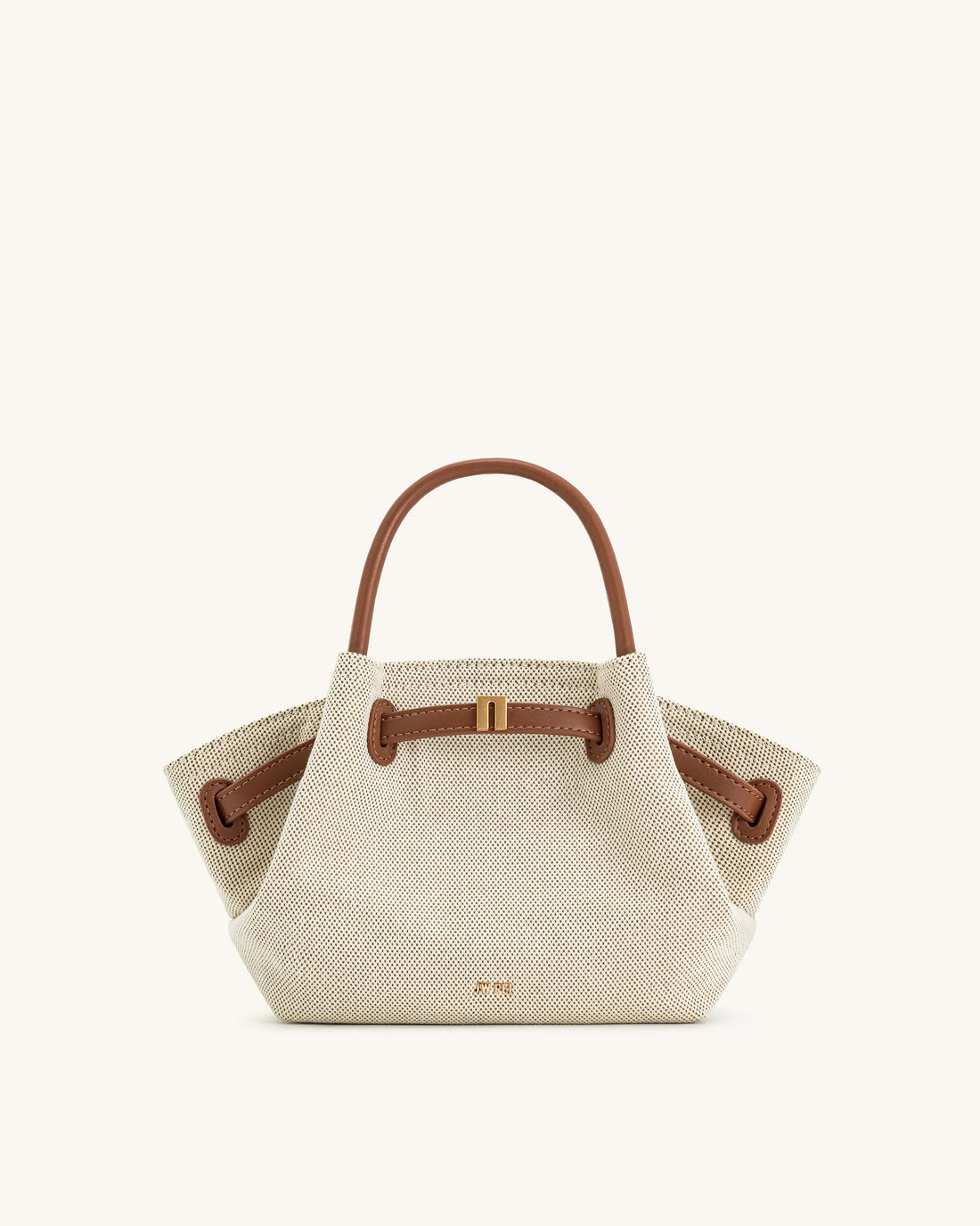 JW PEI_Brown Canvas_Hana Mini Tote Bags_JH306A03-31_Brown Canvas_01