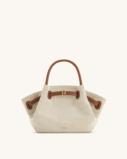 JW PEI_Brown Canvas_Hana Mini Tote Bags_JH306A03-31_Brown Canvas_01