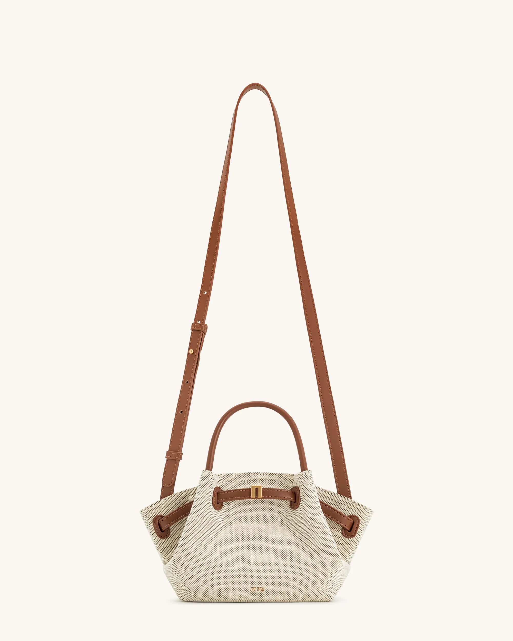 JW PEI_Brown Canvas_Hana Mini Tote Bags_JH306A03-31_Brown Canvas_02