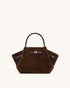 JW PEI_Dark Brown_Hana Mini Faux Fur Tote Bag_JH306A03-32_Dark Brown_01