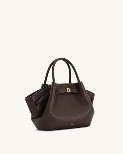 JW PEI_Dark Brown_Hana Mini Tote Bags_JH306A03-34_Dark Brown_04