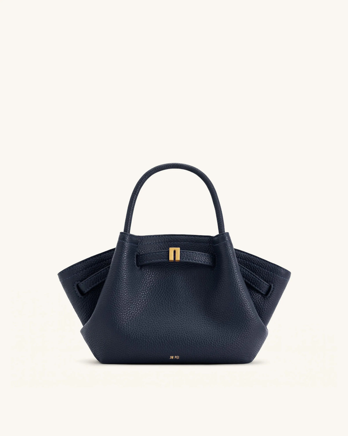 JW Pei Navy Blue Women Hana Mini Tote Bag SKU: JH306A03-51_Navy Blue Image 01