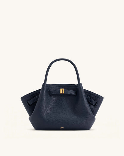 JW Pei Navy Blue Women Hana Mini Tote Bag SKU: JH306A03-51_Navy Blue Image 01