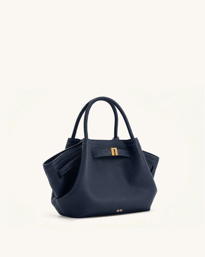 JW Pei Navy Blue Women Hana Mini Tote Bag SKU: JH306A03-51_Navy Blue Image 02