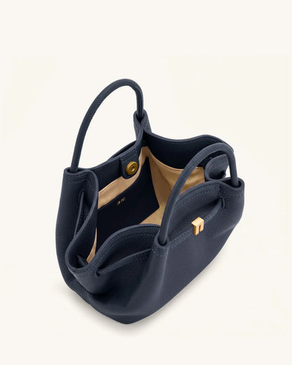 JW Pei Navy Blue Women Hana Mini Tote Bag SKU: JH306A03-51_Navy Blue Image 04