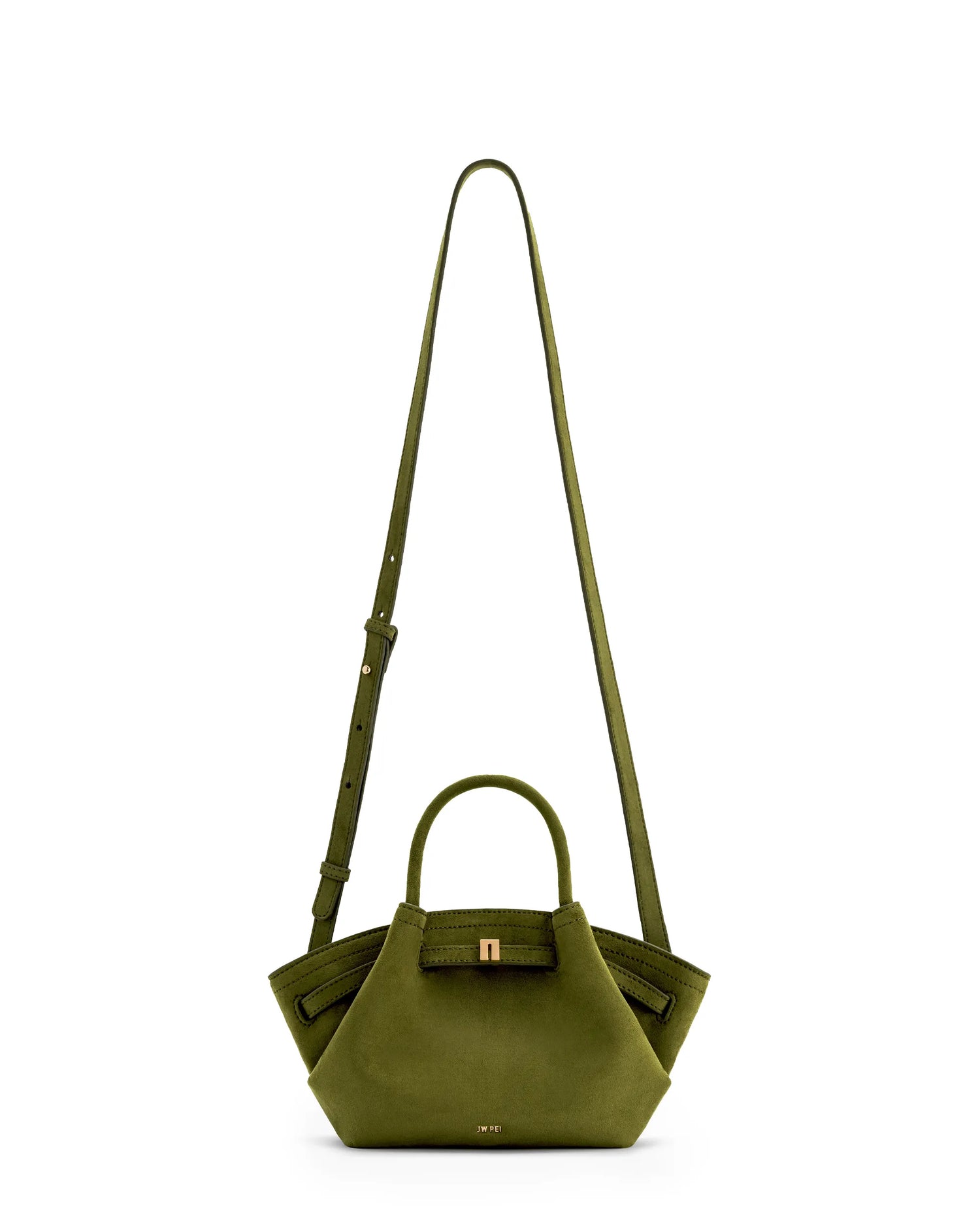 JW PEI_Dark Olive_Hana Mini Faux Suede Tote Bags_JH306A03-7_Dark Olive_02