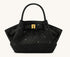 JW Pei Black Women Hana Tiny Artificial Crystal Top Handle Bag SKU: JH306A03X001-10_Black Image 01