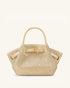 JW Pei Champagne Gold Women Hana Tiny Artificial Crystal Top Handle Bag SKU: JH306A03X001-8_Champagne Gold Image 01